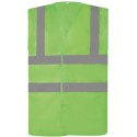Gilet de sécurité respirant à maille ajourée recyclée