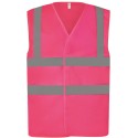 Gilet de sécurité respirant à maille ajourée recyclée