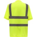 T-shirt de sécurité col rond avec bandes réfléchissantes