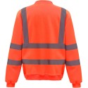 Sweat-shirt de sécurité haute visibilité avec bandes réfléchissantes