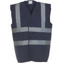 Gilet de sécurité pour adulte Haute Visibilité, fermeture scratch