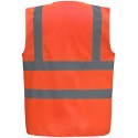 Gilet de sécurité pour adulte Haute Visibilité, fermeture scratch