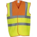 Gilet de sécurité pour adulte Haute Visibilité, fermeture scratch