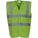 Gilet de sécurité pour adulte Haute Visibilité, fermeture scratch