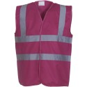 Gilet de sécurité pour adulte Haute Visibilité, fermeture scratch