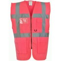 Gilet de sécurité professionnelle Haute visibilité multi-poches