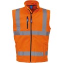 Bodywarmer de sécurité imperméable Haute Visibilité, 340 g/m²