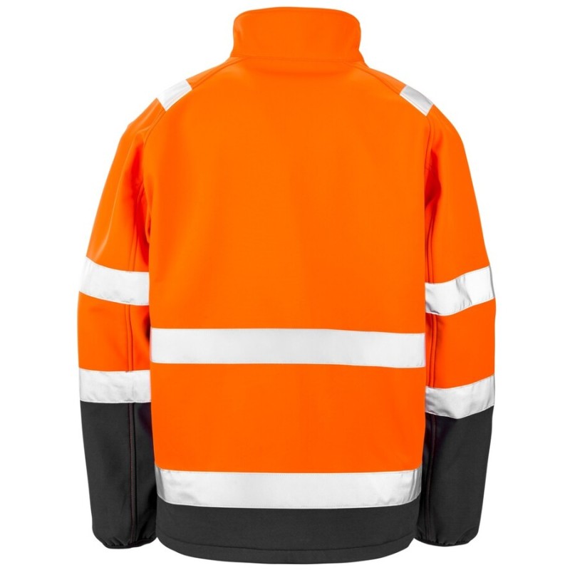 Veste softshell de travail haute visibilité, 280 g/m²