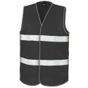 Gilet de sécurité ample pour adulte fluo avec fermeture velcro