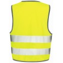 Gilet de sécurité ample pour adulte fluo avec fermeture velcro