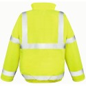 Blouson de sécurité haute visibilité coupe-vent et imperméable