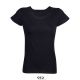 T-shirt femme pré-traité en coton BIO No Label, 145 g/m²