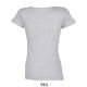 T-shirt femme pré-traité en coton BIO No Label, 145 g/m²
