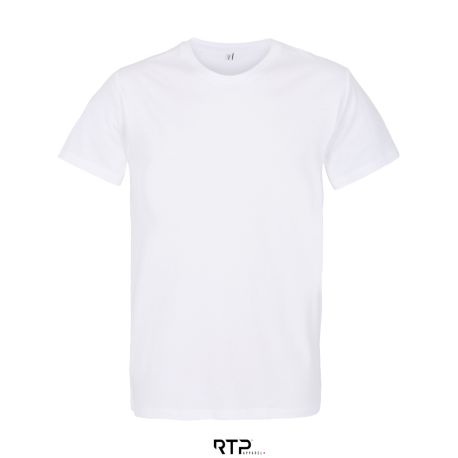 T-shirt homme pré-traité en coton BIO No Label, 185 g/m²
