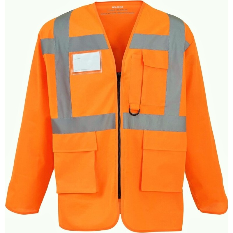 Gilet de sécurité haute visibilité multi-poches, 120 g/m²