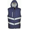 Bodywarmer de sécurité rembourré haute visibilité Kensington, 340 g/m²