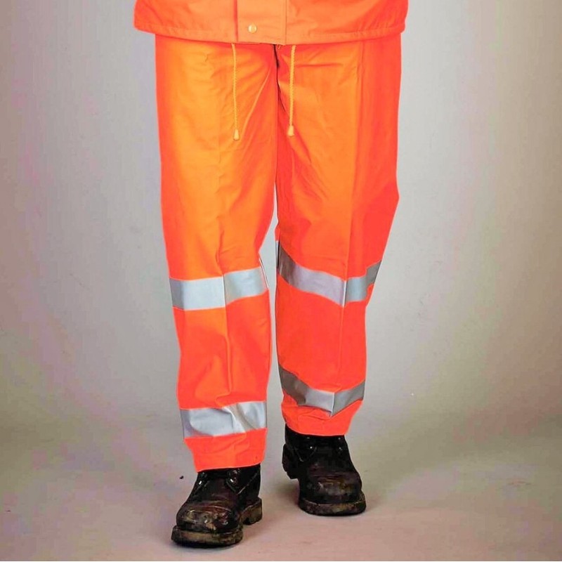 Pantalon de pluie de sécurité respirant Hi-Vis Soft Flex