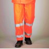 Pantalon de pluie de sécurité respirant Hi-Vis Soft Flex