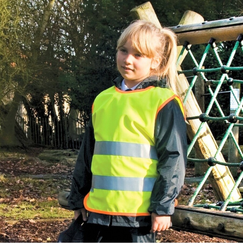 Chasuble de sécurité enfant haute visibilité