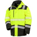 Veste softshell imperméable et imprimable haute visibilité, 200 g/m²