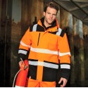 Veste softshell imperméable et imprimable haute visibilité, 200 g/m²