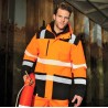 Veste softshell imperméable et imprimable haute visibilité, 200 g/m²