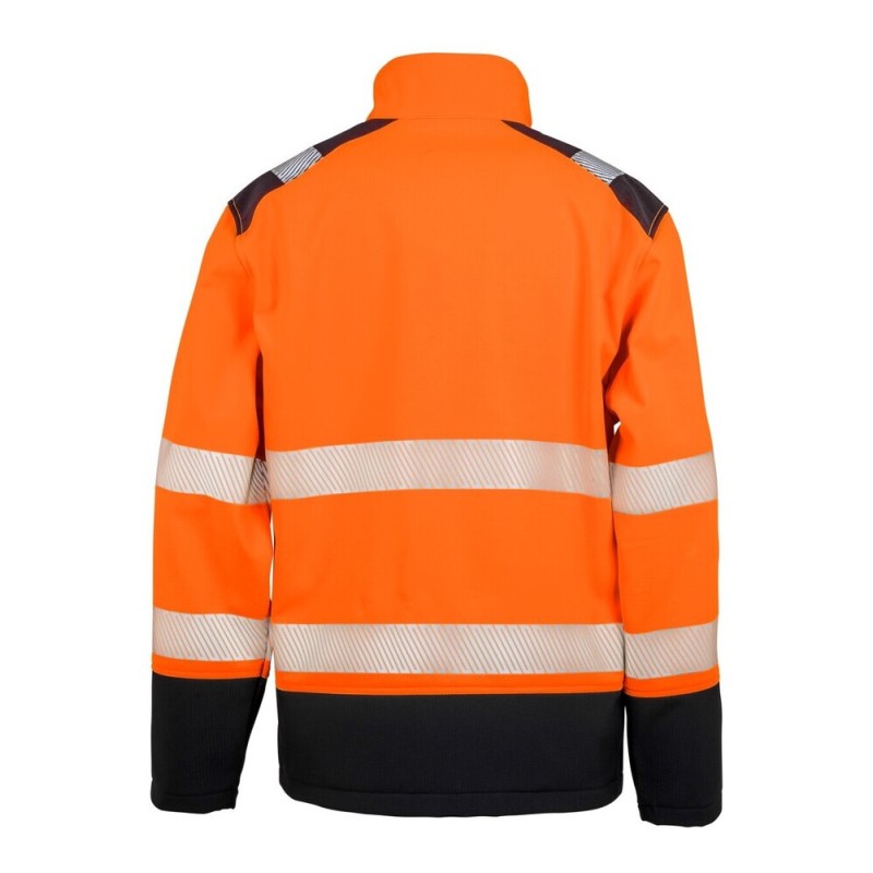 Veste softshell de sécurité anti-déchirure haute visibilité
