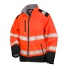 Veste softshell de sécurité anti-déchirure haute visibilité