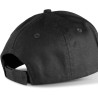 Casquette 5 panneaux en coton, liseré contrasté sur la visière, 155 g/m²