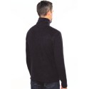 Veste micropolaire homme zippée sans capuche, 2 poches zippées