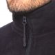 Veste micropolaire homme zippée sans capuche, 2 poches zippées