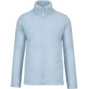 Veste micropolaire homme zippée sans capuche, 2 poches zippées