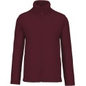 Veste micropolaire homme zippée sans capuche, 2 poches zippées