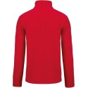 Veste micropolaire homme zippée sans capuche, 2 poches zippées