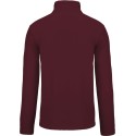 Veste micropolaire homme zippée sans capuche, 2 poches zippées