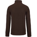 Veste micropolaire homme zippée sans capuche, 2 poches zippées