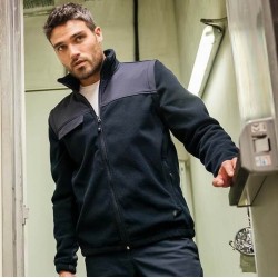 Veste polaire manches amovibles, 400 g/m²