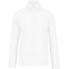 Sweat micropolaire col zippé, 300 g/m²