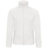 Veste micro-polaire homme zippée ton sur ton, 280 g/m²