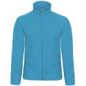 Veste micro-polaire homme zippée ton sur ton, 280 g/m²