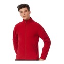 Veste micro-polaire homme zippée ton sur ton, 280 g/m²