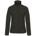 Veste micro-polaire femme zippée ton sur ton, 280 g/m²
