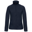 Veste micro-polaire femme zippée ton sur ton, 280 g/m²