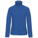 Veste micro-polaire femme zippée ton sur ton, 280 g/m²