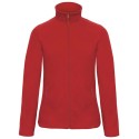 Veste micro-polaire femme zippée ton sur ton, 280 g/m²