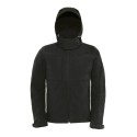 Veste softshell homme haute performance à fermeture éclair, 340 g/m²