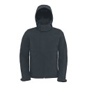 Veste softshell homme haute performance à fermeture éclair, 340 g/m²