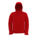 Veste softshell homme haute performance à fermeture éclair, 340 g/m²