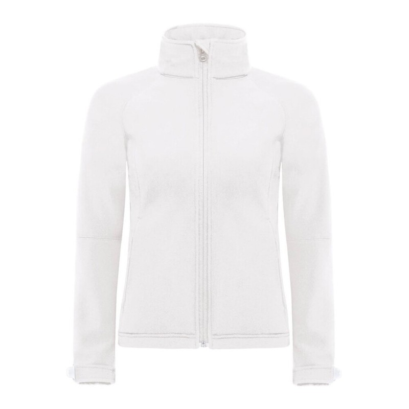 Veste softshell femme haute performance à fermeture éclair, 340 g/m²