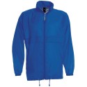 Veste coupe-vent homme imperméable, capuche dans le col